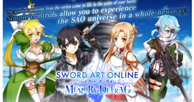 Bandai Namco Akhirnya Merilis SWORD ART ONLINE: Memory Defrag