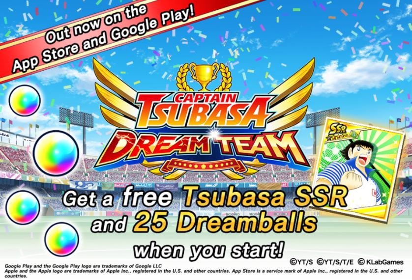 Game Kapten Tsubasa, karena Bola Adalah teman, Download Sekarang