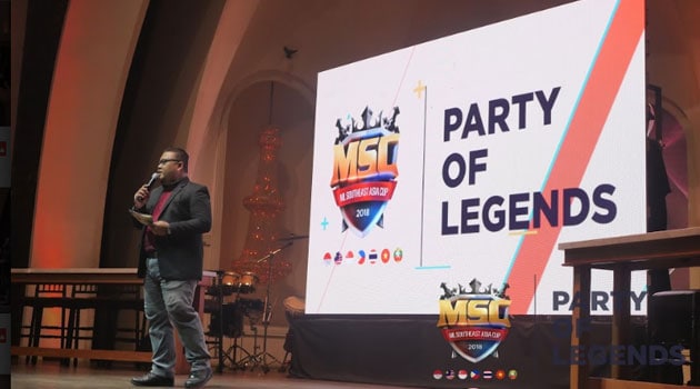 Ini dia Keseruan MSC 2018 Party Of Legends Press Conference