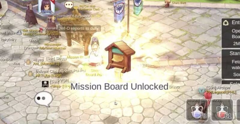 Panduan quest mission board