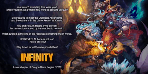 Dragon Blaze Infinity Update dari GAMEVIL