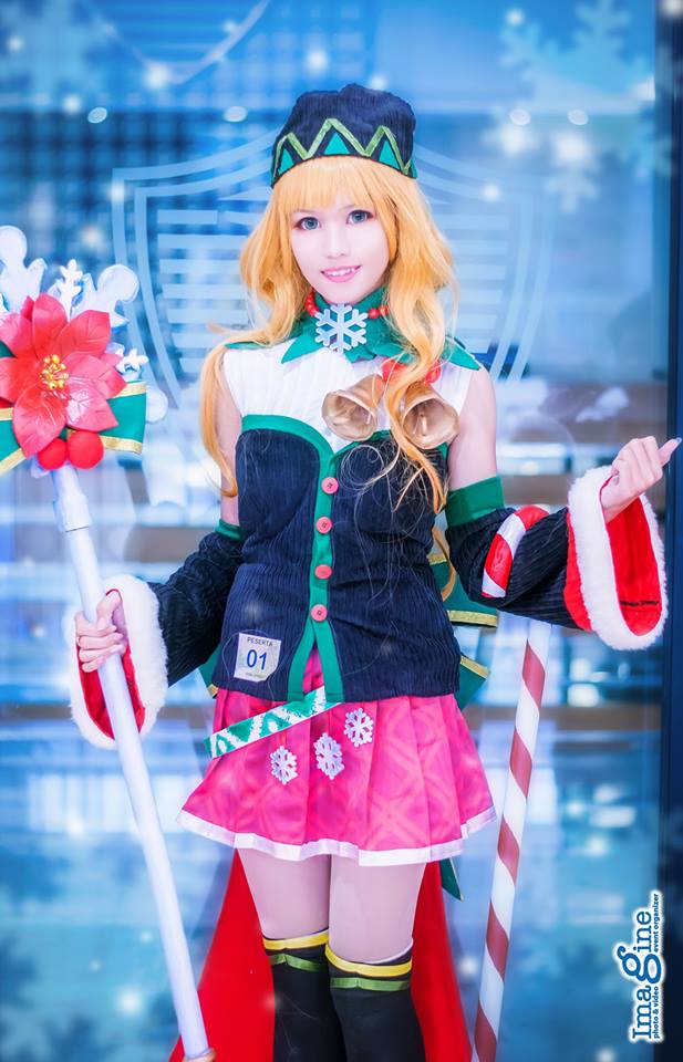 Cosplay Mobile Legends Odette Christmas Cheer