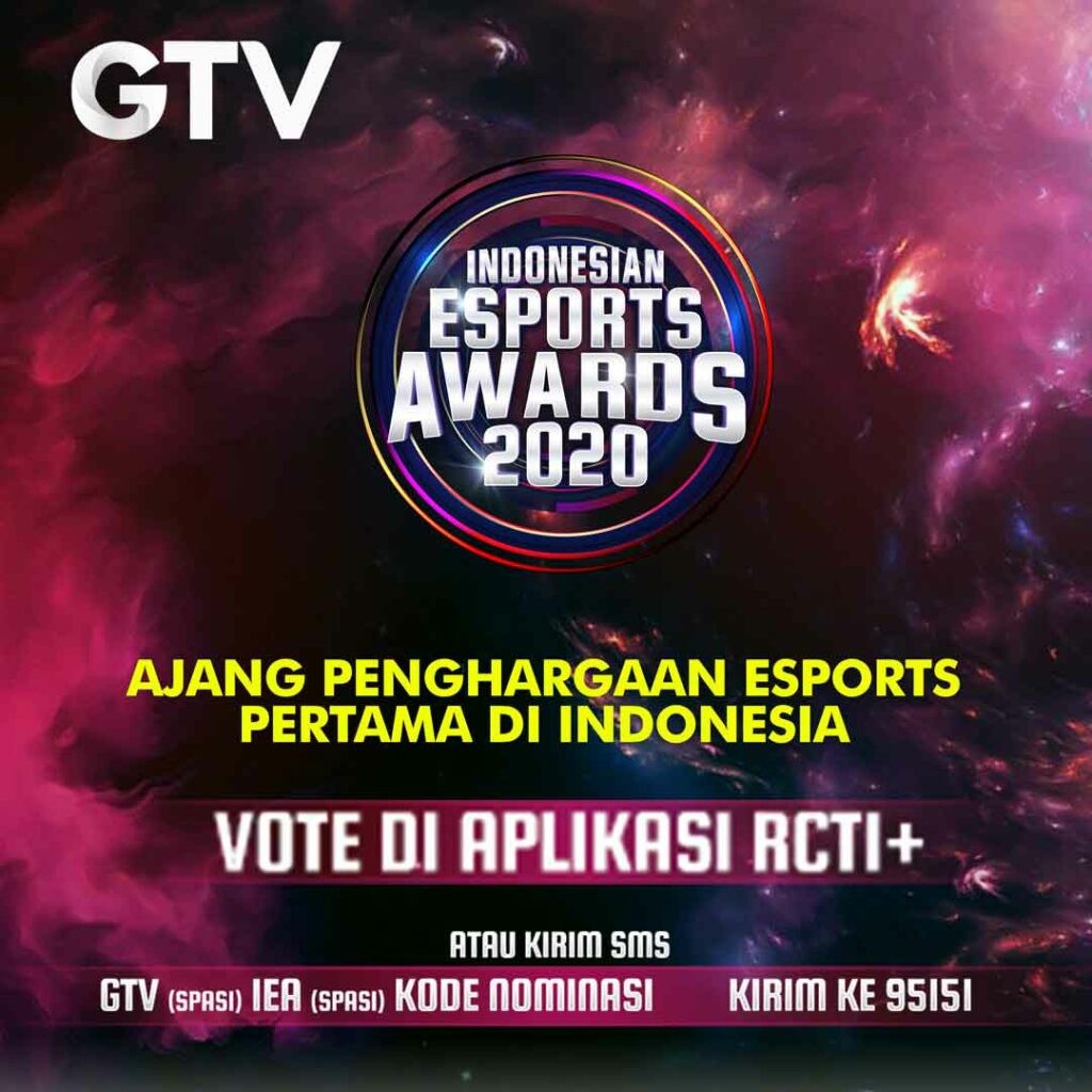GTV Siap Gelar Ajang Penghargaan Esports Pertama