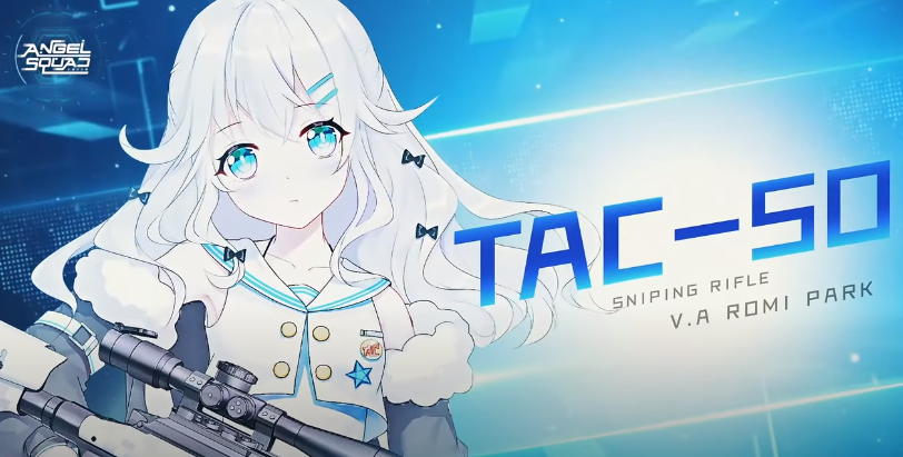 TAC-50 dengan sniping rifle nya Angel Squad shooter-rpg
