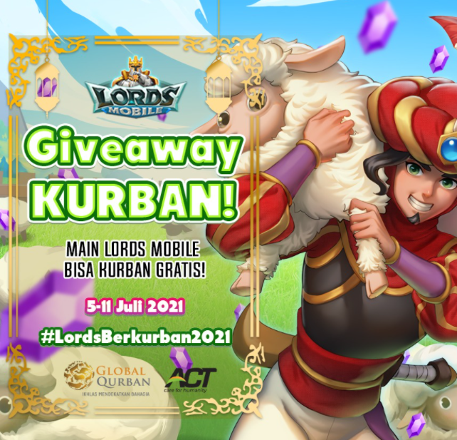 Lords Mobile Giveaway Kurban 