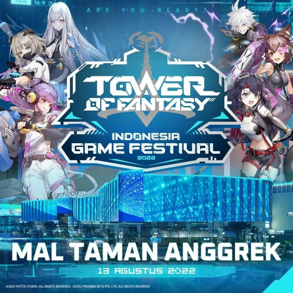 Tower Of Fantasy Indonesia Game Festival 2022