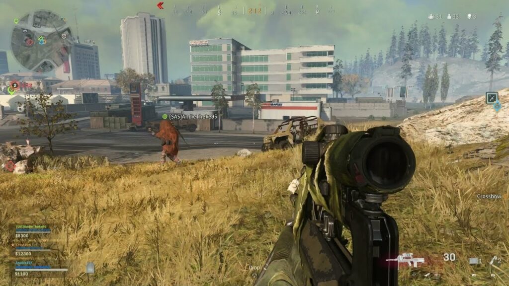 Screenshot gameplay COD: Warzone