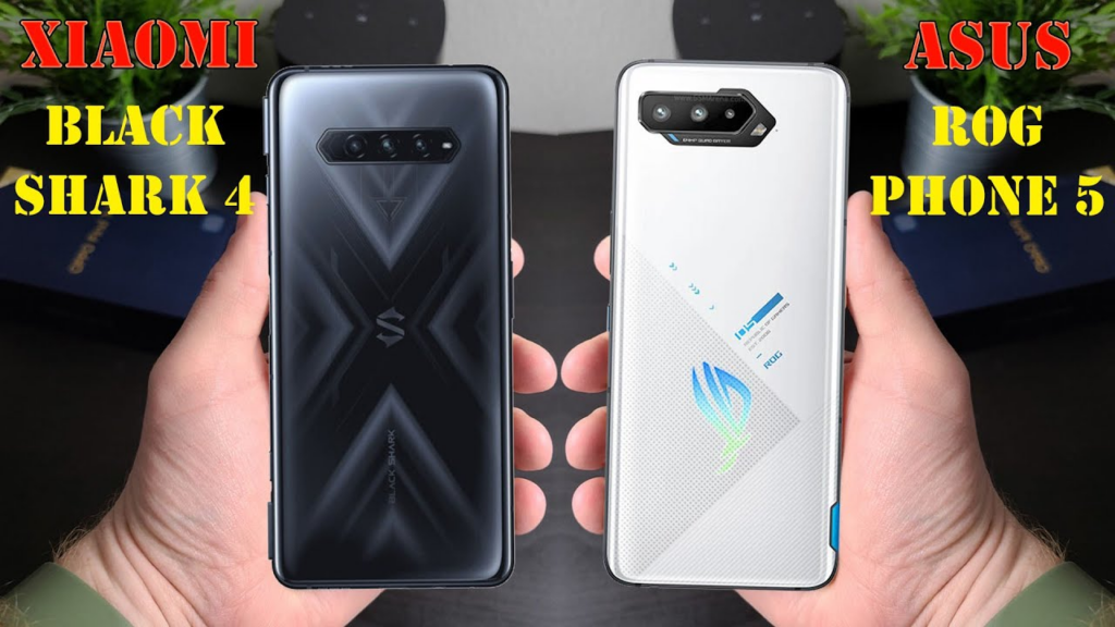 ASUS ROG Phone 5 dan Xiaomi Black Shark 4