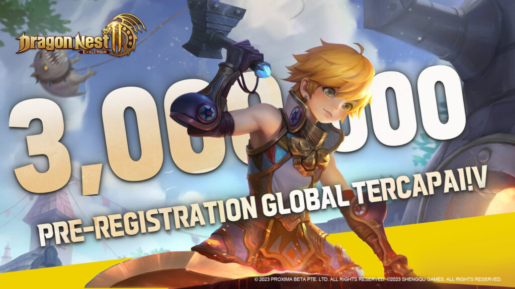 Dragon Nest 2: Evolution Rayakan Lebih Dari 3 Juta Pra-Registrasi Menuju Peluncuran Penuh pada 20 Juli 