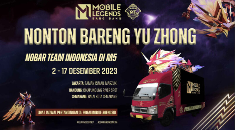 Nonton M5 Bareng Yu Zhong Berhadiah Skin Epic dan Spesial Permanen