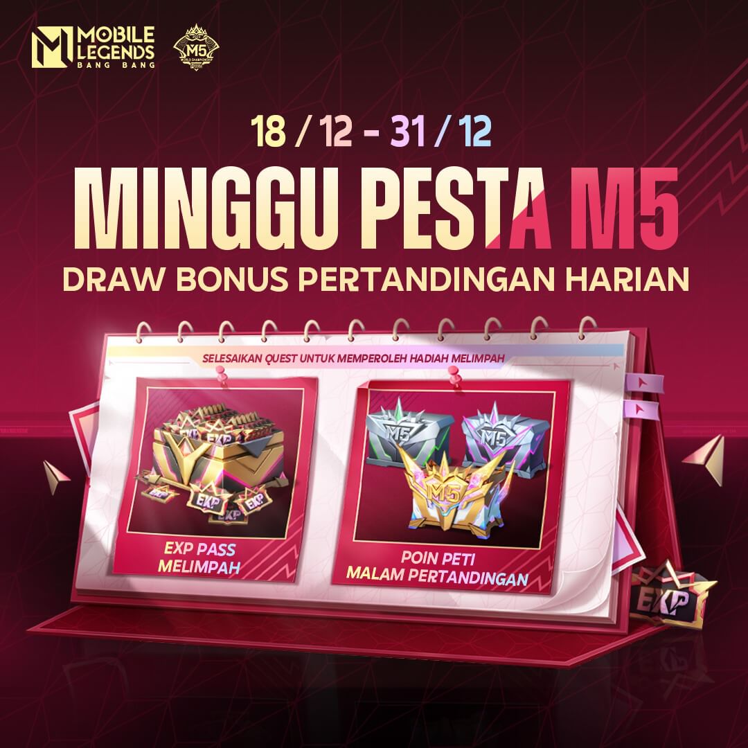 Mobile Legends: Bang Bang Pastikan Negara M-Series Selanjutnya! Intip Keseruan M5 World Championship di Indonesia